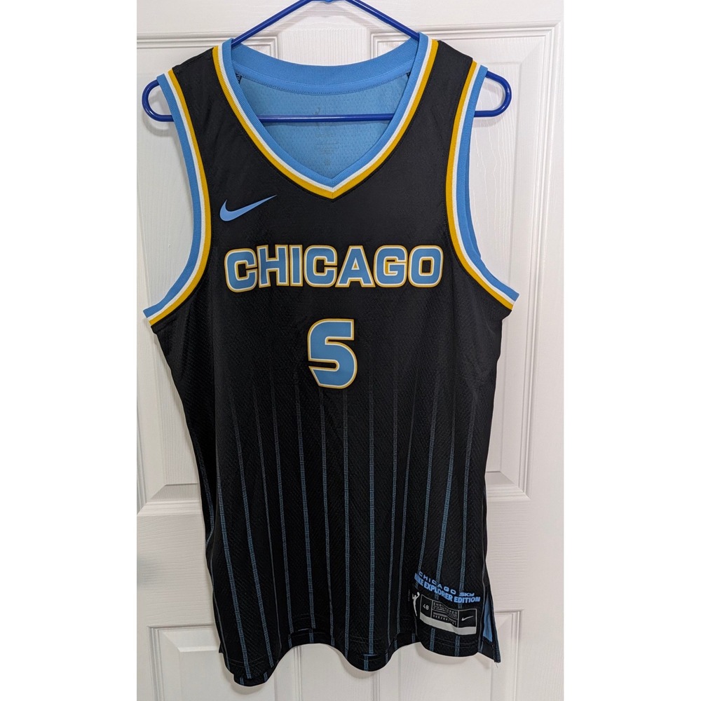 Nike Angel Reese Chicago Sky WNBA Explorer Edition Womens Jersey Large New